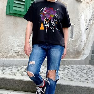 Tricou asimetric Visare